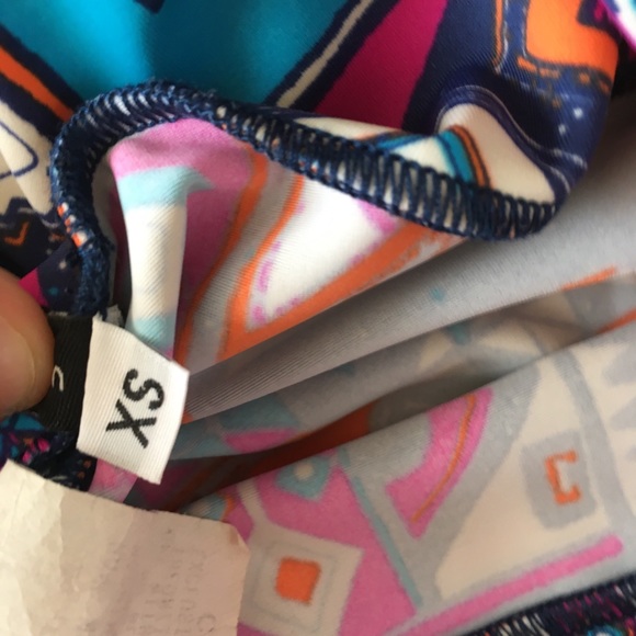 Onzie Leggings Vibrant Graphic Pop Art Print XS - Picture 6 of 6